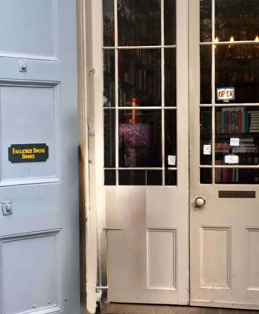 William Faulkner's home in New Orleans converted to a bookstore.